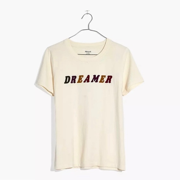 MADEWELL FLOCKED DREAMER TEE
(only worn once) - Picture 2 of 10